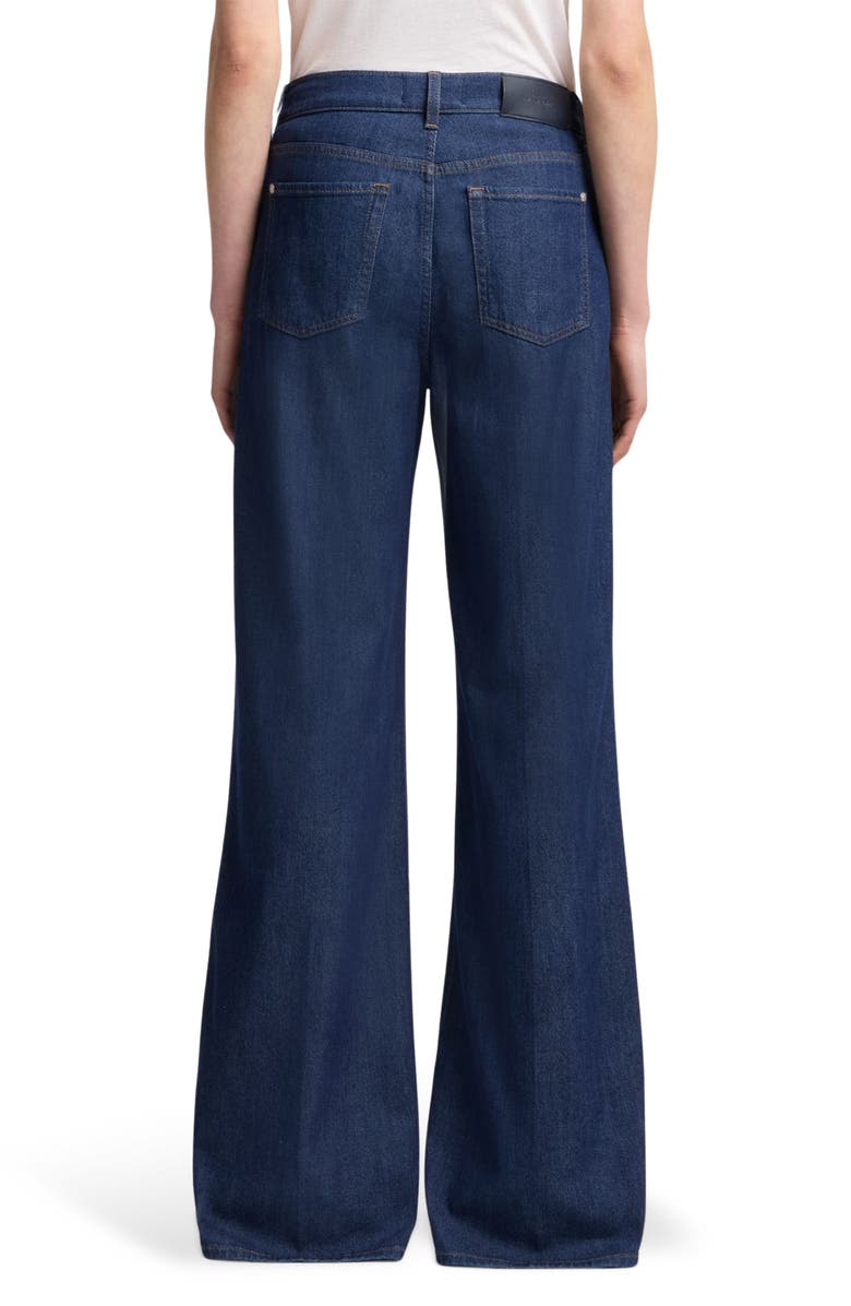 7 For All Mankind Weightless Lotta High Waist Wide Leg Jeans, Alternate, color,