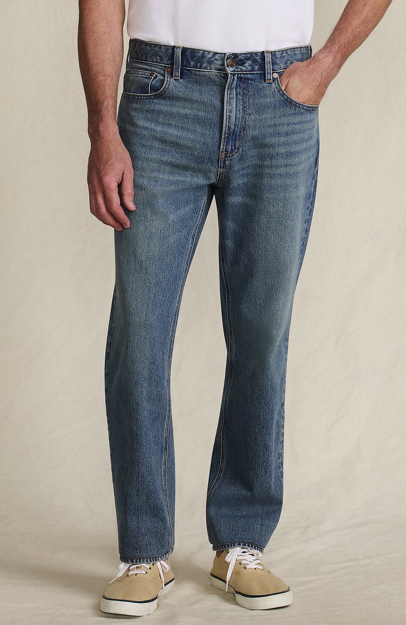 Stretch Comfort Waist Classic Fit Jean - image 5