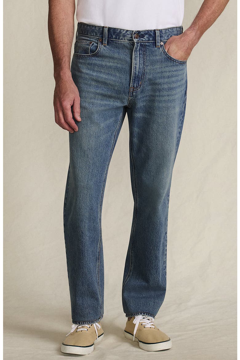 Stretch Comfort Waist Classic Fit Jean, Main, color, Medium Tahoe Wash