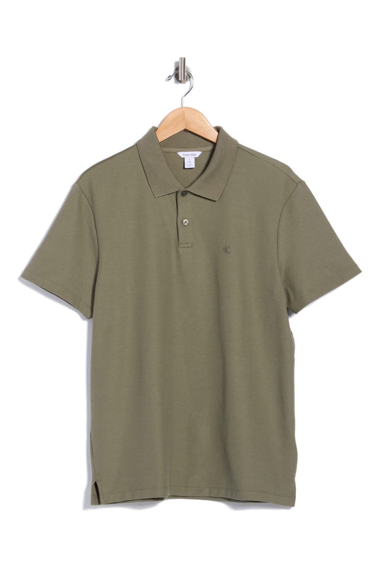 Mico Waffle Polo, Alternate, color, DUSTY OLIVE