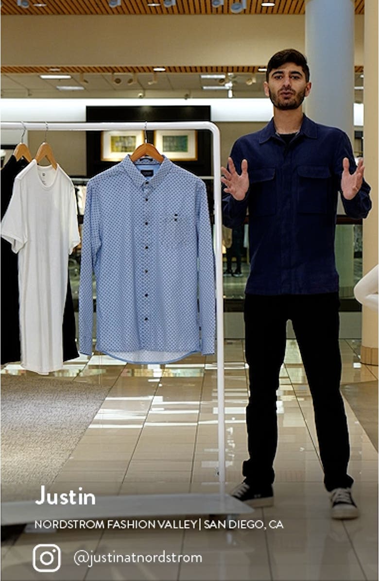 Liberty Medallion Performance Button-Up Shirt, sales video thumbnail