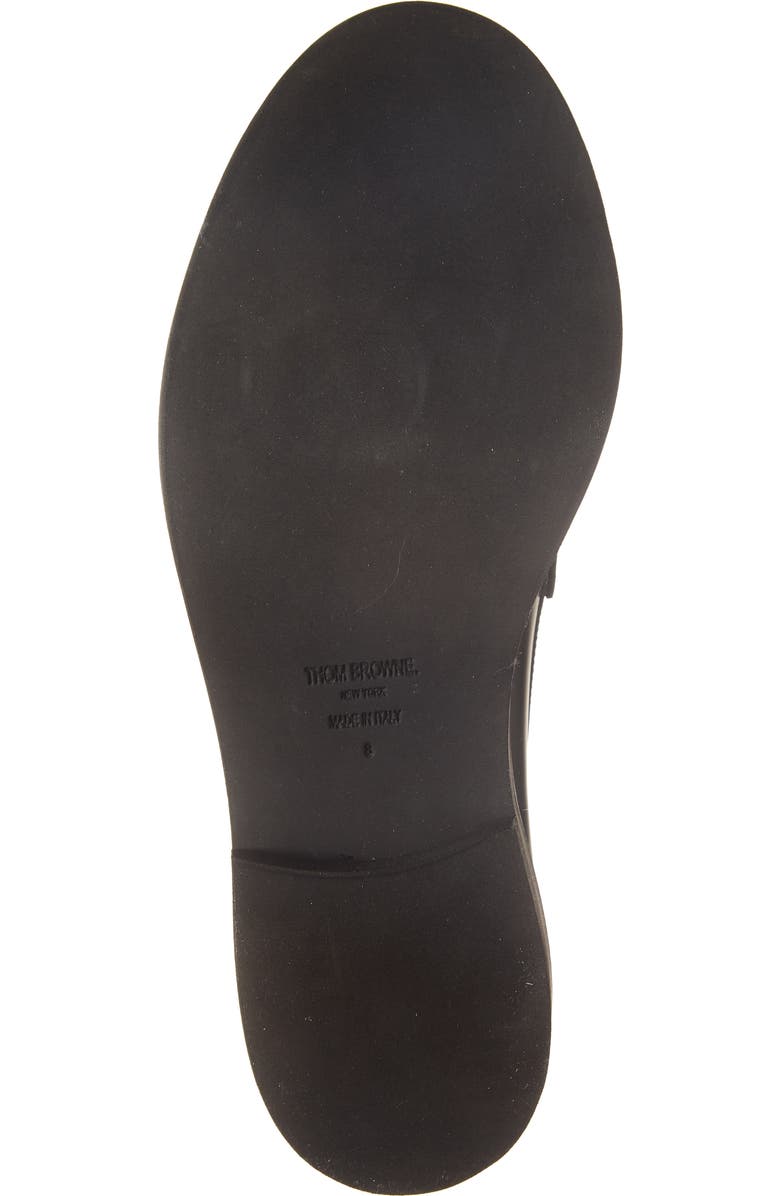 Thom Browne Tassel Apron Toe Loafer, Alternate, color, Black