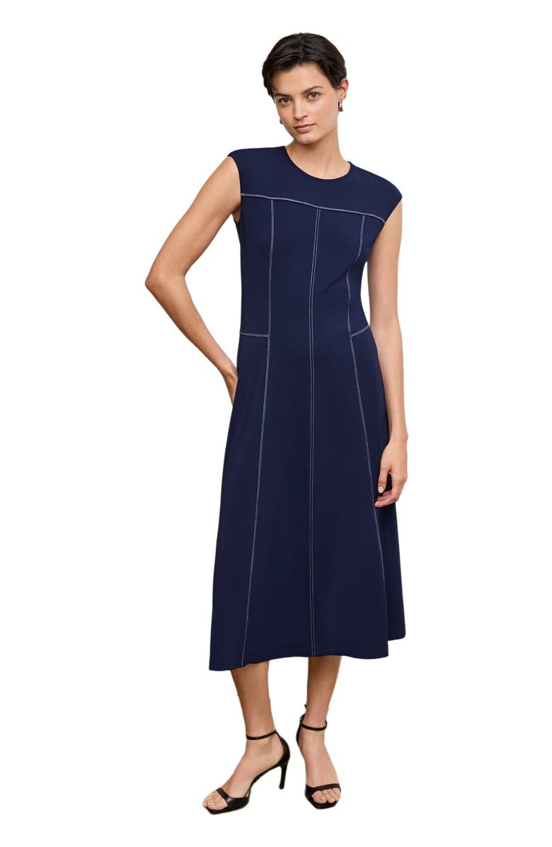 M.M.LaFleur Sylvie Twirl Dress  - Italian Jersey, Main, color, 