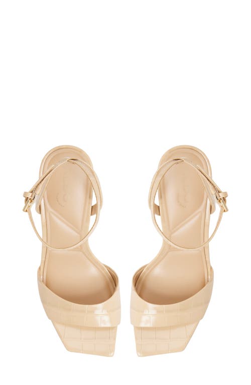 Aldo Harmonious Ankle Strap Sandal In Brown