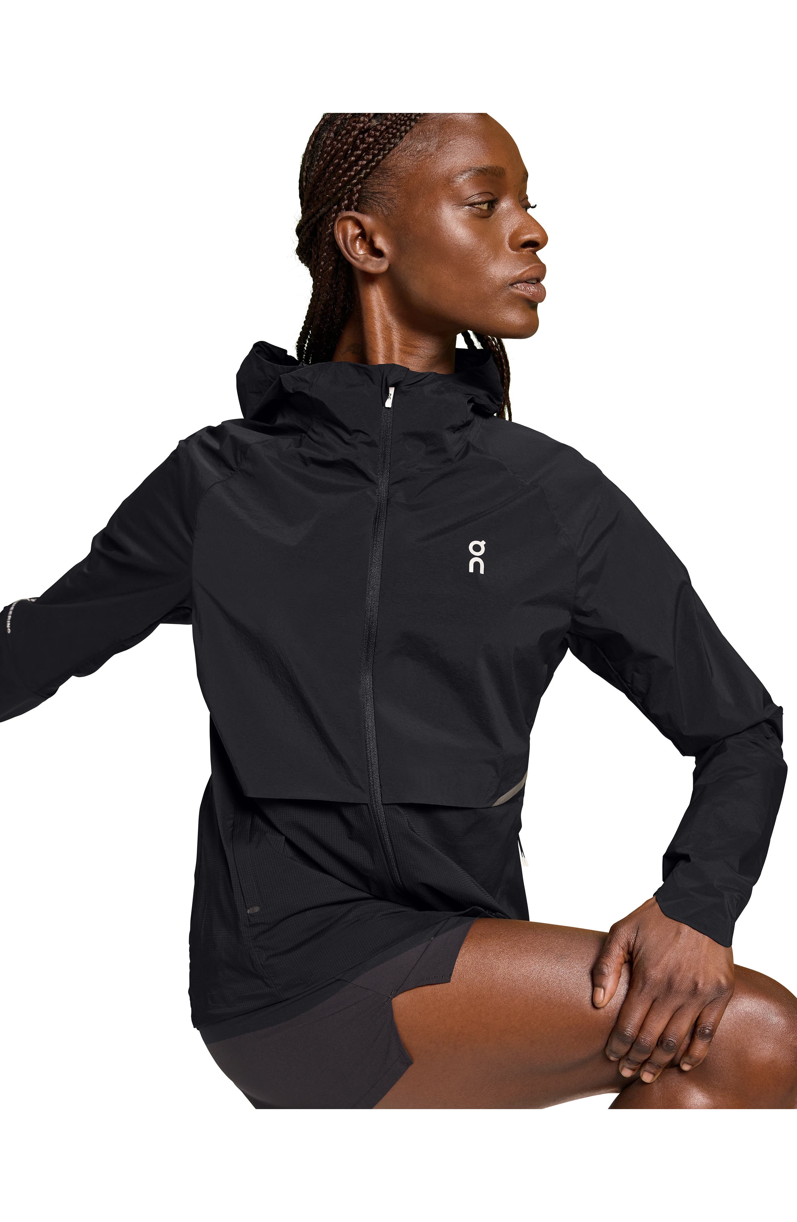 On Core Hooded Packable Running Jacket (Women) | Nordstrom
