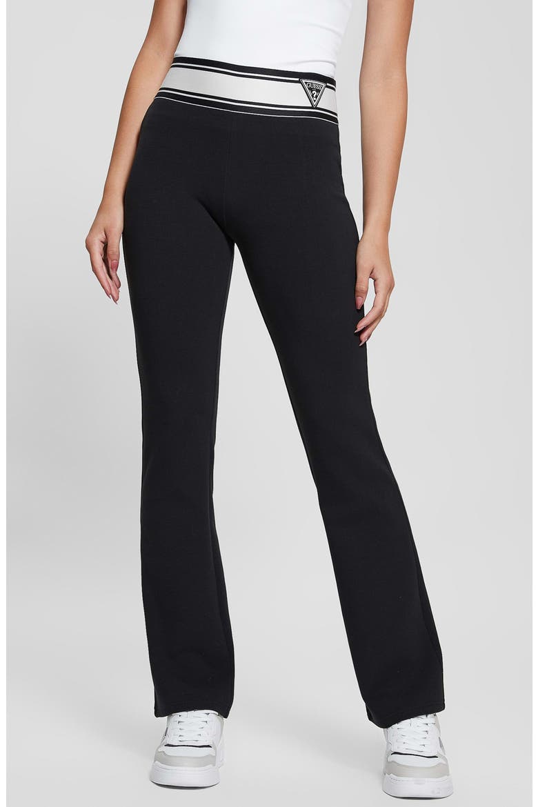 Anna Logo Pants, Main, color, JBLK-DARK