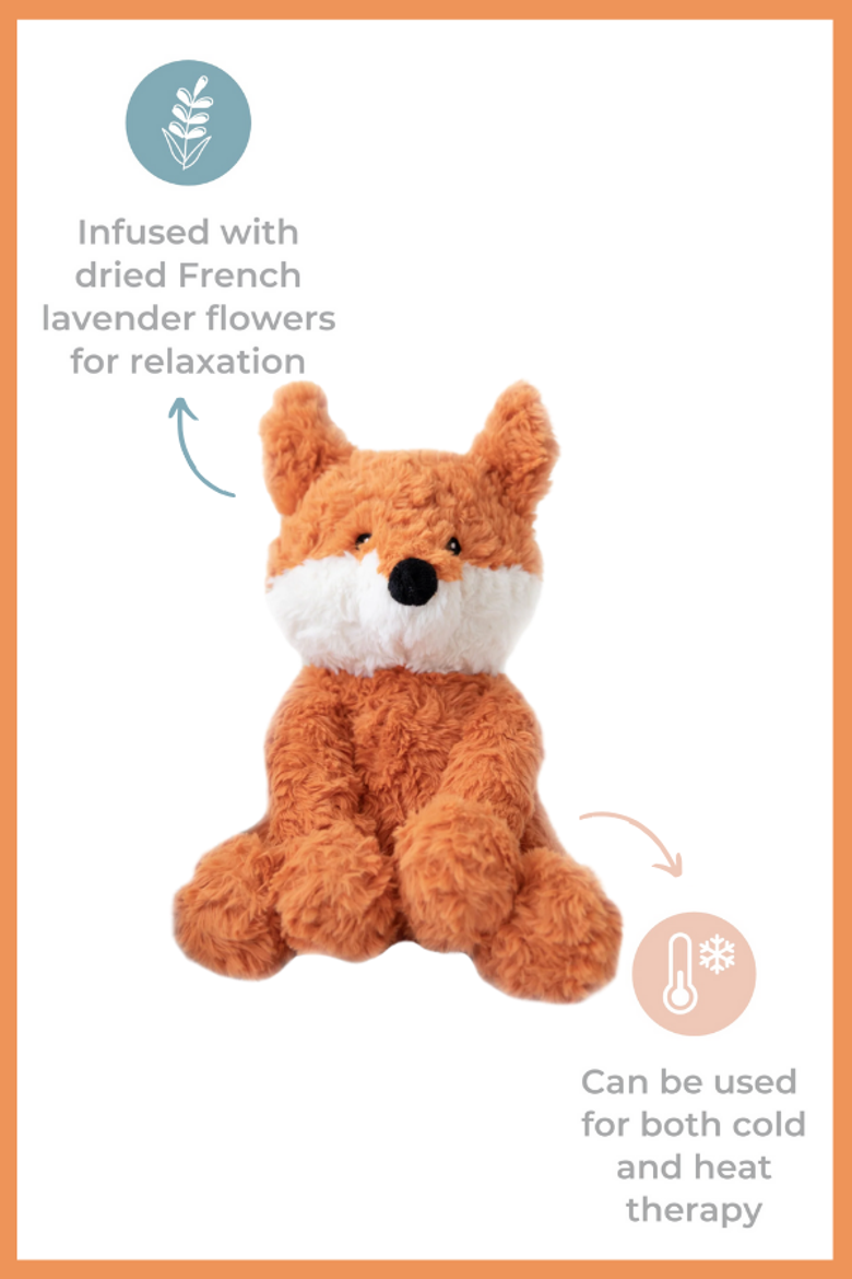 Microwavable and Weighted Plush Buddies, Alternate, color, Frankl the Fox