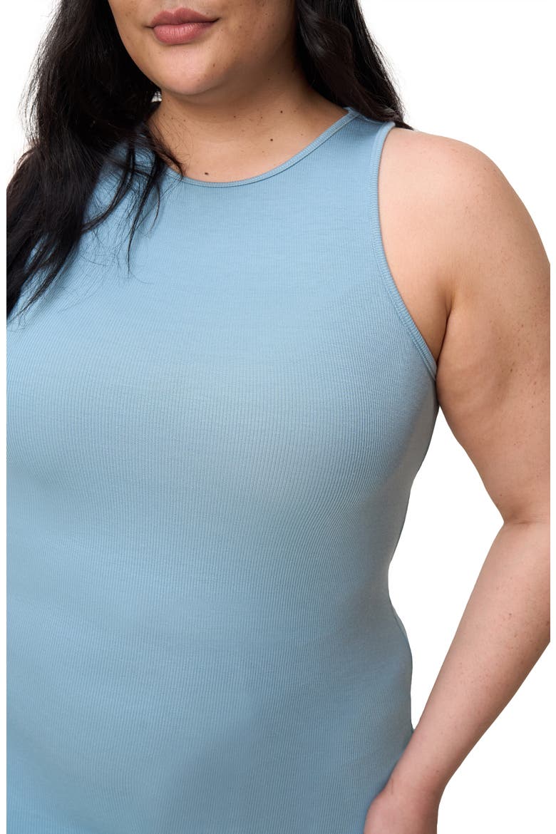 The Racerback Midi Dress, Alternate, color, Sky Blue