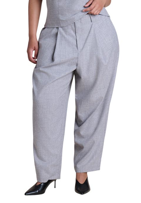 Mid Rise Tapered Leg Trouser (plus)