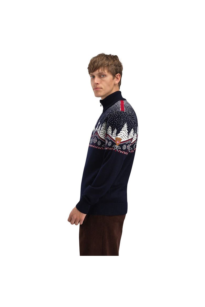 Dale Christmas Sweater - Men's, Alternate, color, Navy/Off White/Red Rose2