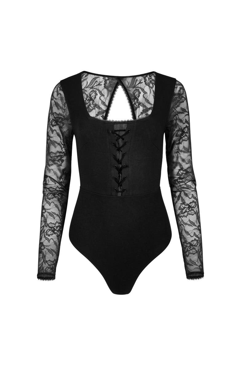 Adore Me Katrin Bodysuit, Alternate, color, 