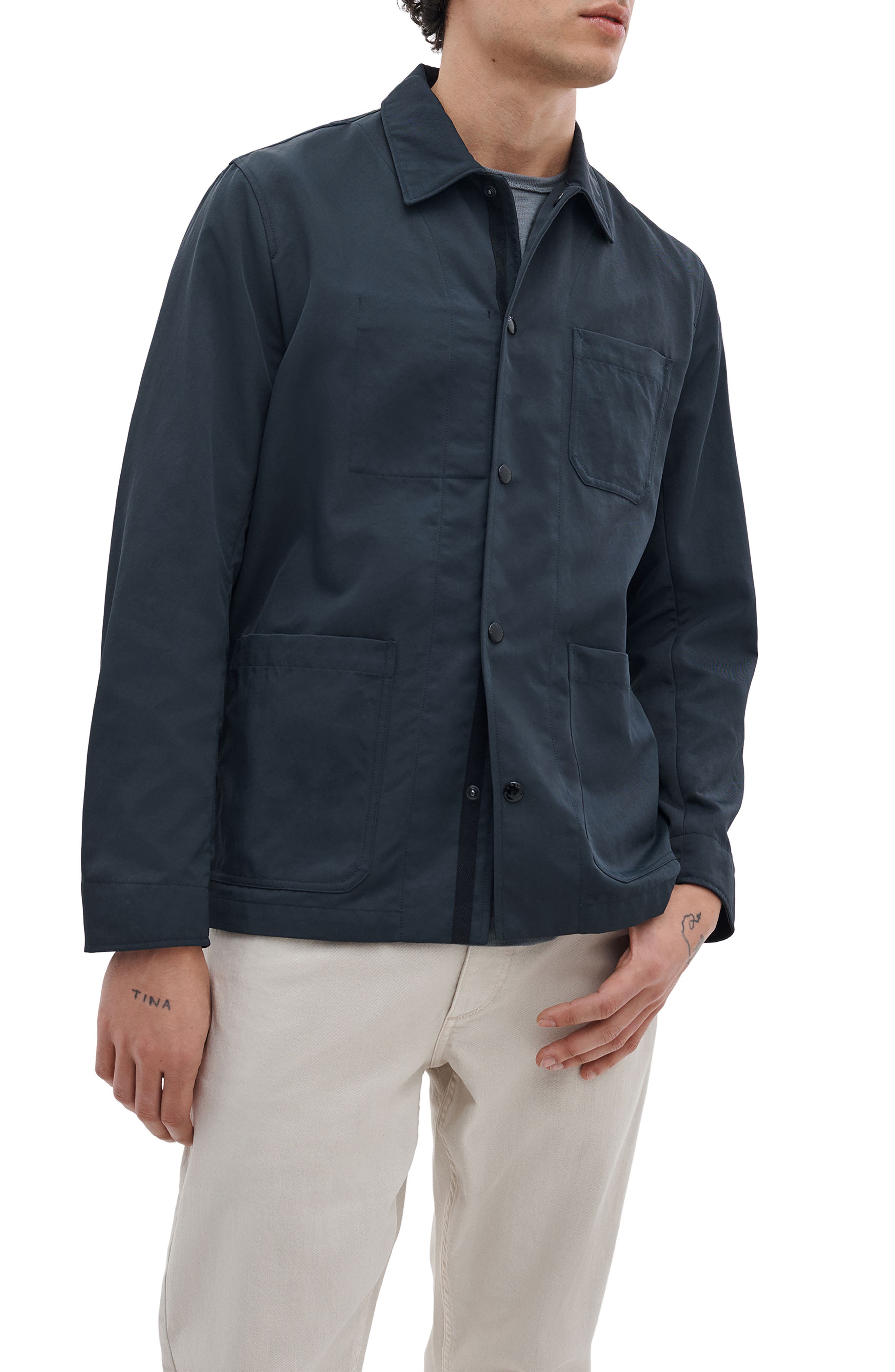 Evan Nylon Chore Jacket