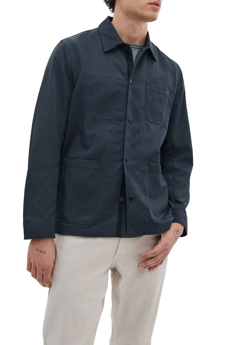 Evan Nylon Chore Jacket, Main, color, SAL