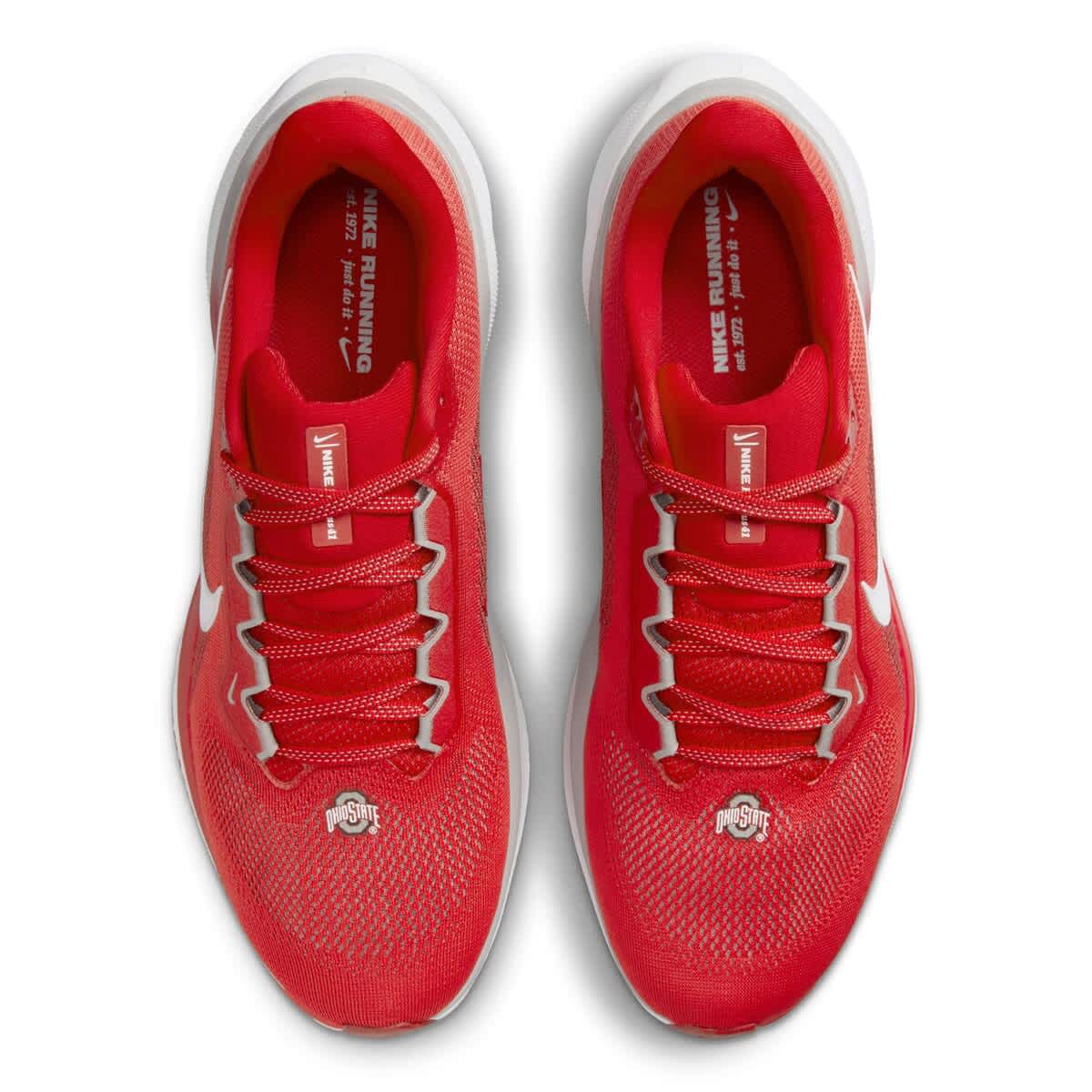 Nike Unisex Nike Scarlet Ohio State Buckeyes Zoom Pegasus 41 Running Shoes, Alternate, color, 