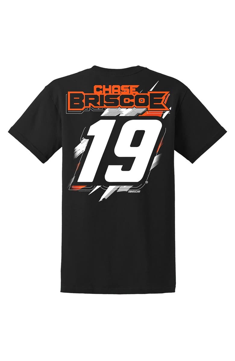 JOE GIBBS RACING TEAM COLLECTION Men's Joe Gibbs Racing Team Collection Black Chase Briscoe Bass Pro Shops T-Shirt, Alternate, color, Black
