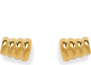 Lady Grey Scala Huggie Hoop Earrings