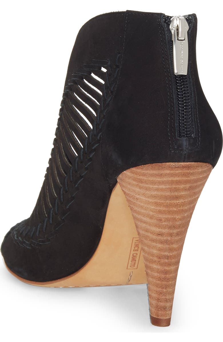 Vince Camuto Acha Cutout Peep Toe Bootie, Alternate, color,