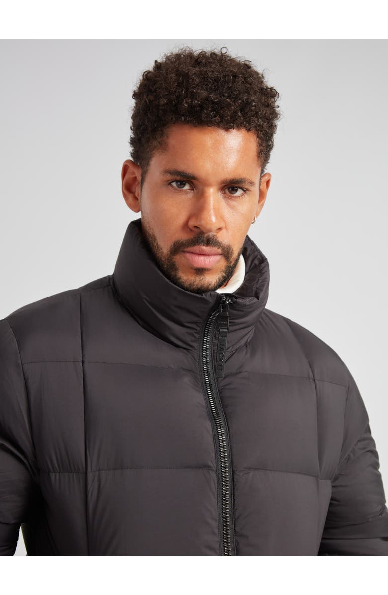 JACK1T Cloud Long Sleeve Puffer Racer Jacket, Alternate, color, Black