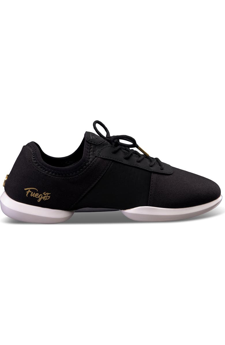 Fuego Women's Split-sole Sneaker, Alternate, color, Black