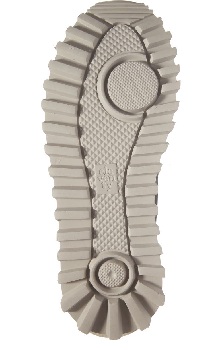 Eleventy Mixed Media Runner Sneaker, Alternate, color, Blue And Sand