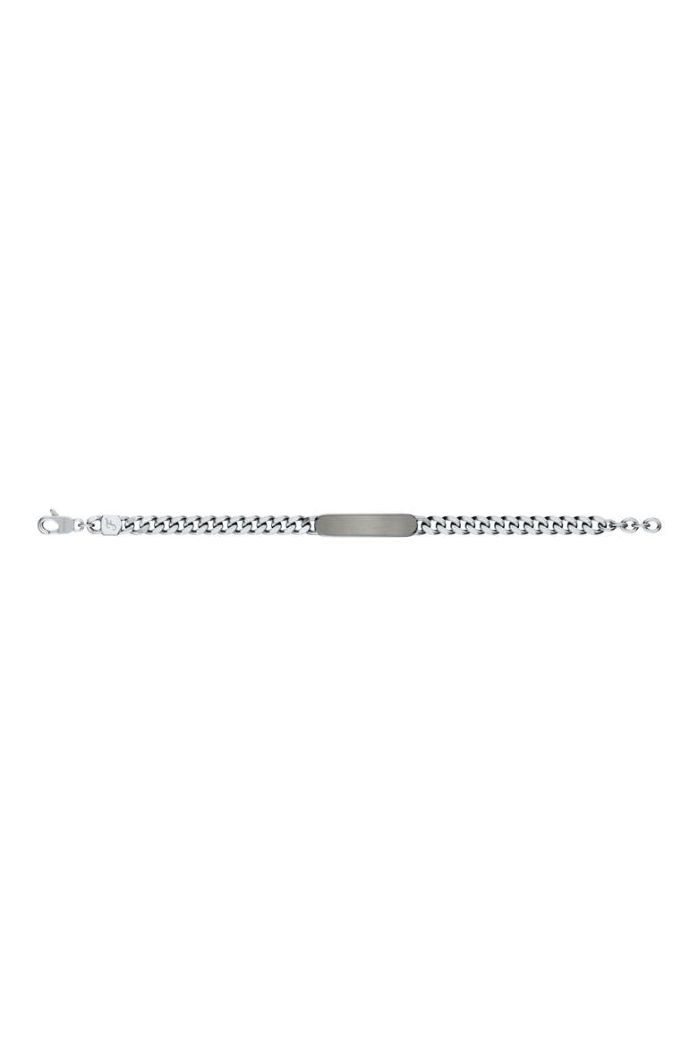 Men's Ellis Stainless Steel ID Bracelet, Alternate, color, MULTI