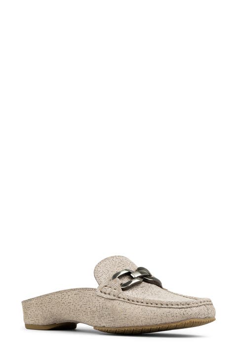 DONALD PILNER Slip-On Suede Mule (Women)