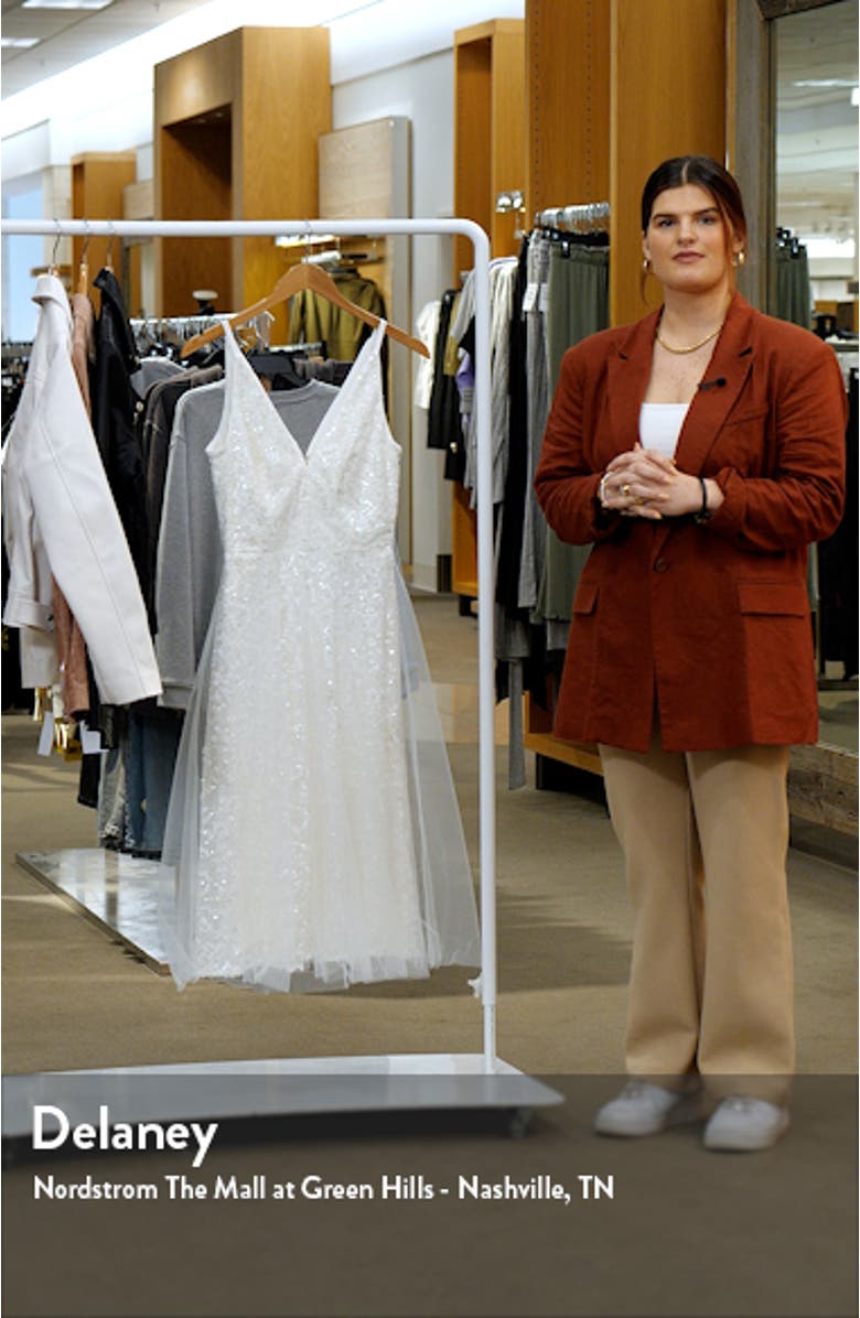 Courtney Sequin Midi Dress, sales video thumbnail