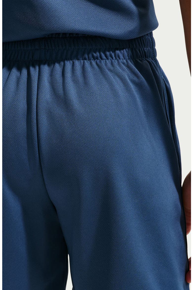 Kids' Dri-FIT Training Shorts, Alternate, color, MYSTIC NAVY/ WHITE