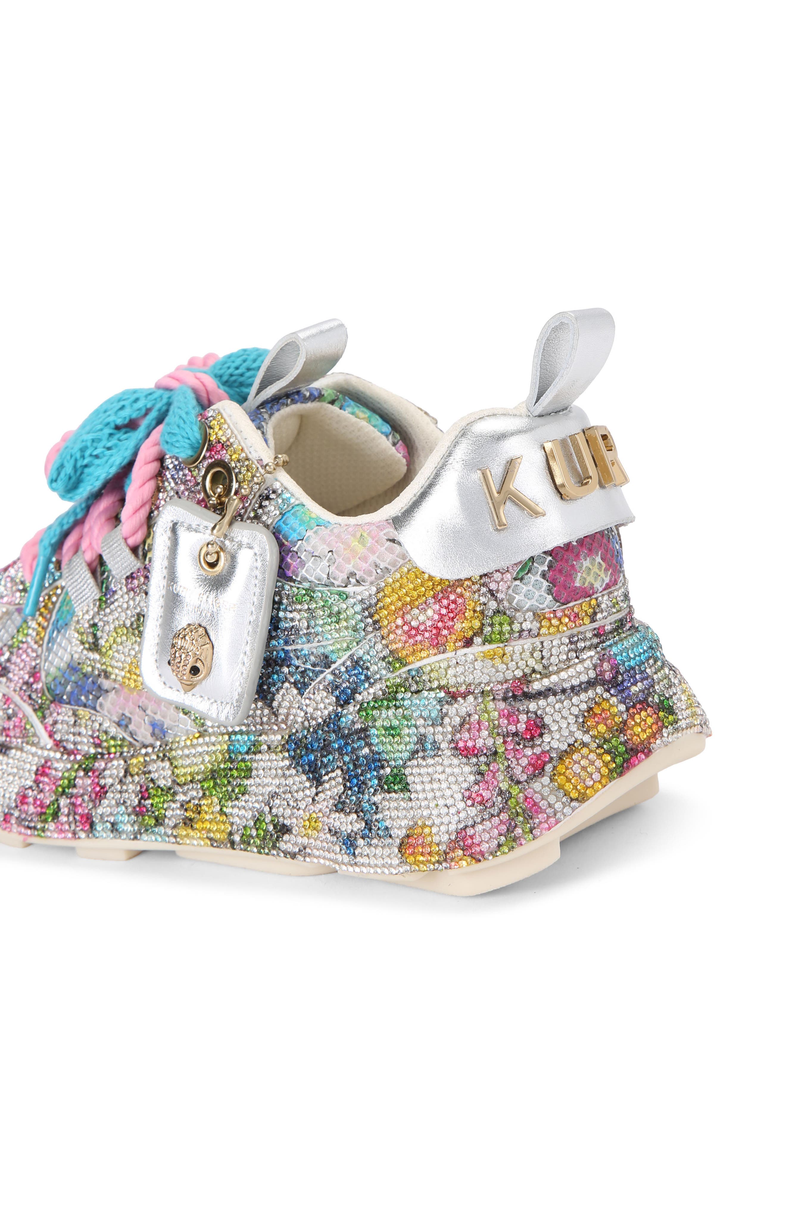 Kurt Geiger London Embellished Runner Sneaker, Alternate, color, 