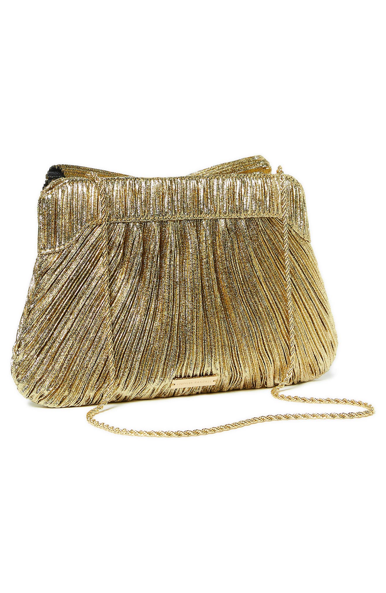 Loeffler Randall Rayne Pleated Frame Clutch (Women) | Nordstromrack