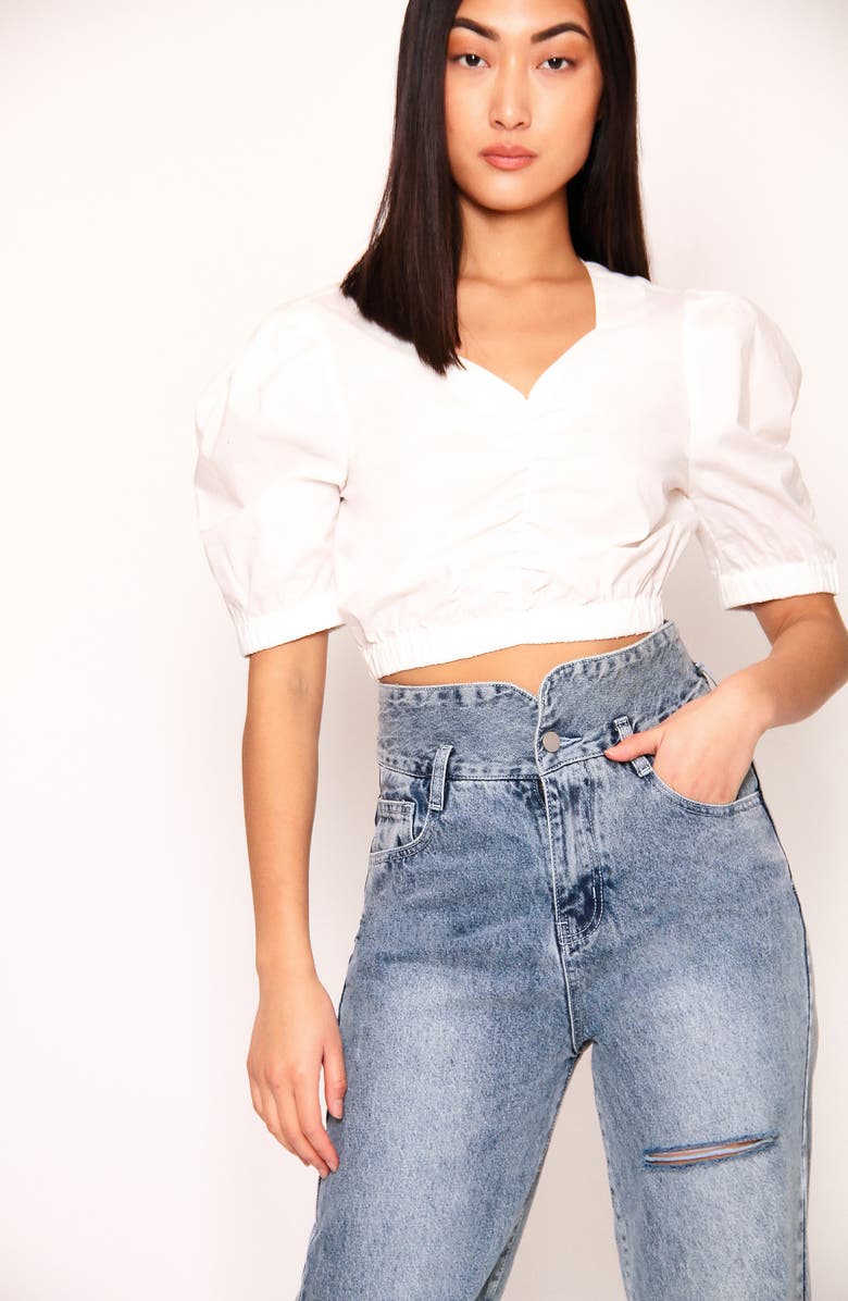 Absence of Colour Gust Crop Top, Alternate, color, 