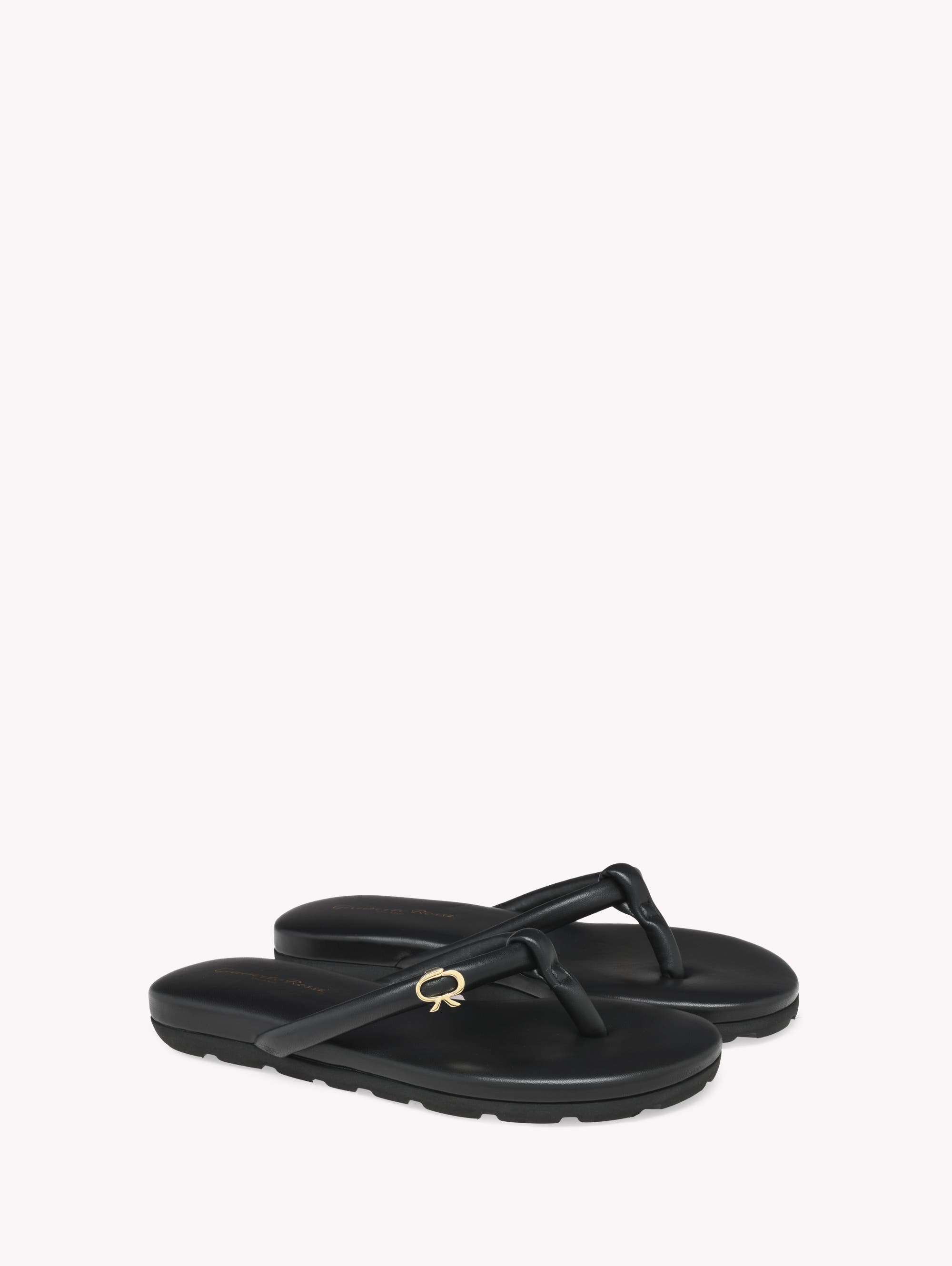 Gianvito Rossi Fiji Sandal, Alternate, color, Black