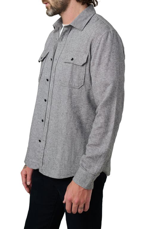 Joe's Chester Flannel Button-up Shirt In Gray