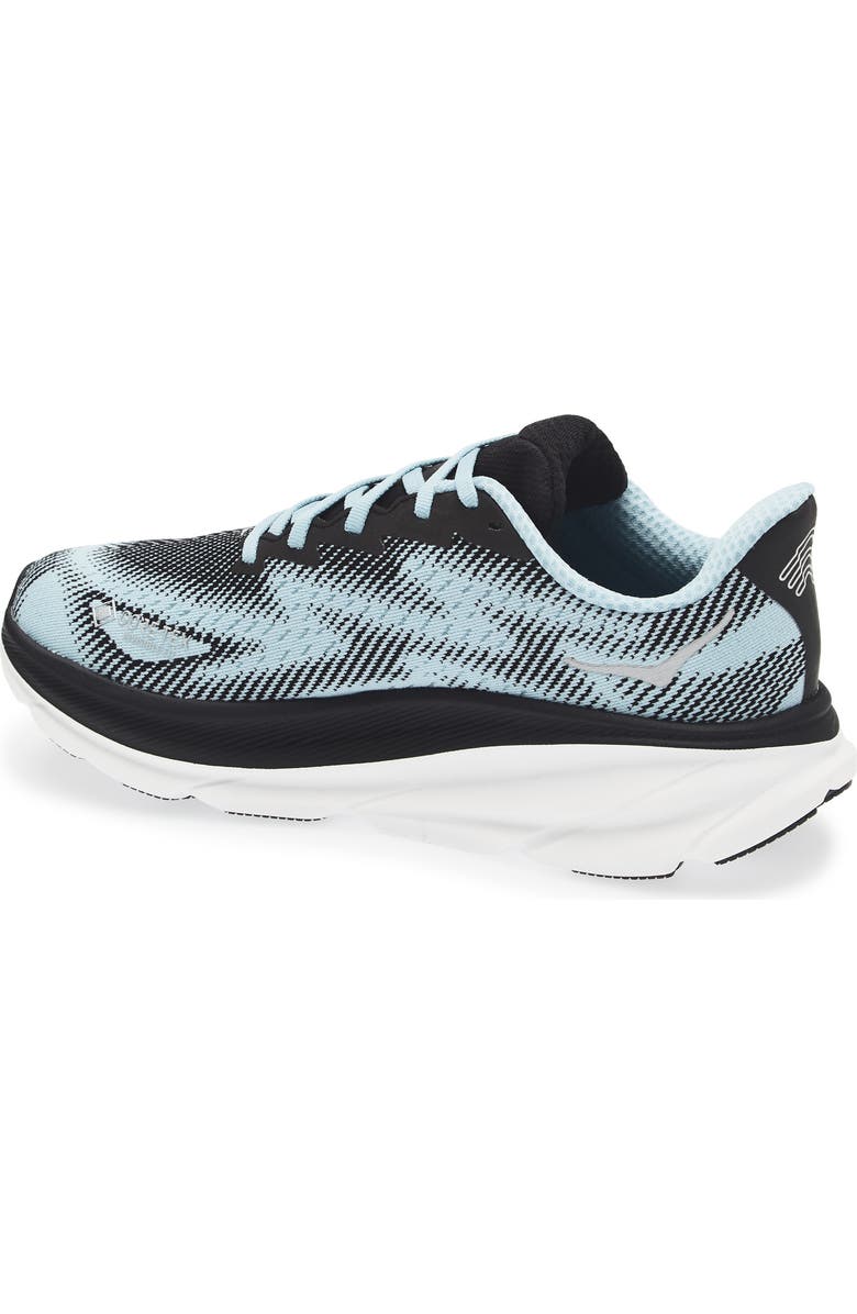 HOKA Clifton 9 GTX Shoe, Alternate, color, Black / Raindrop