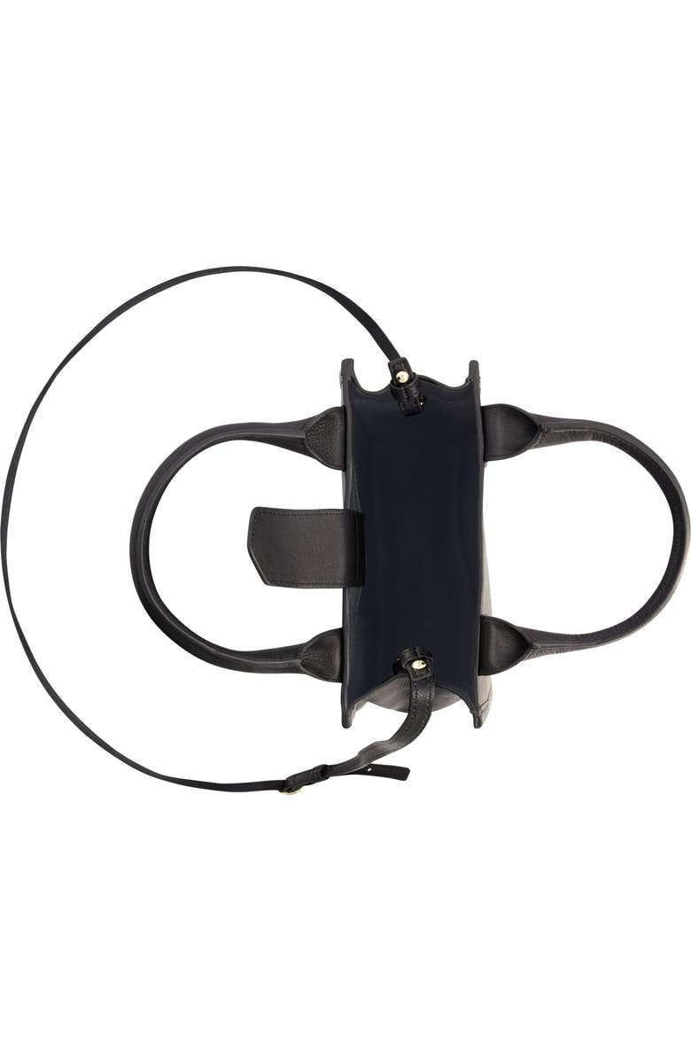 FRED BY FRED SEGAL Leather Top Handle Bag, Alternate, color, Black