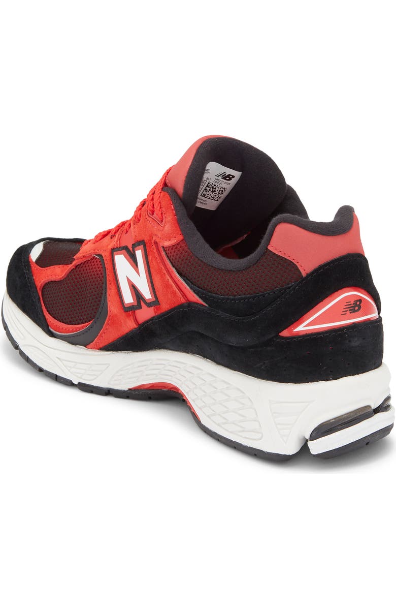 New Balance Gender Inclusive 2002R Sneaker, Alternate, color, True Red/ Black
