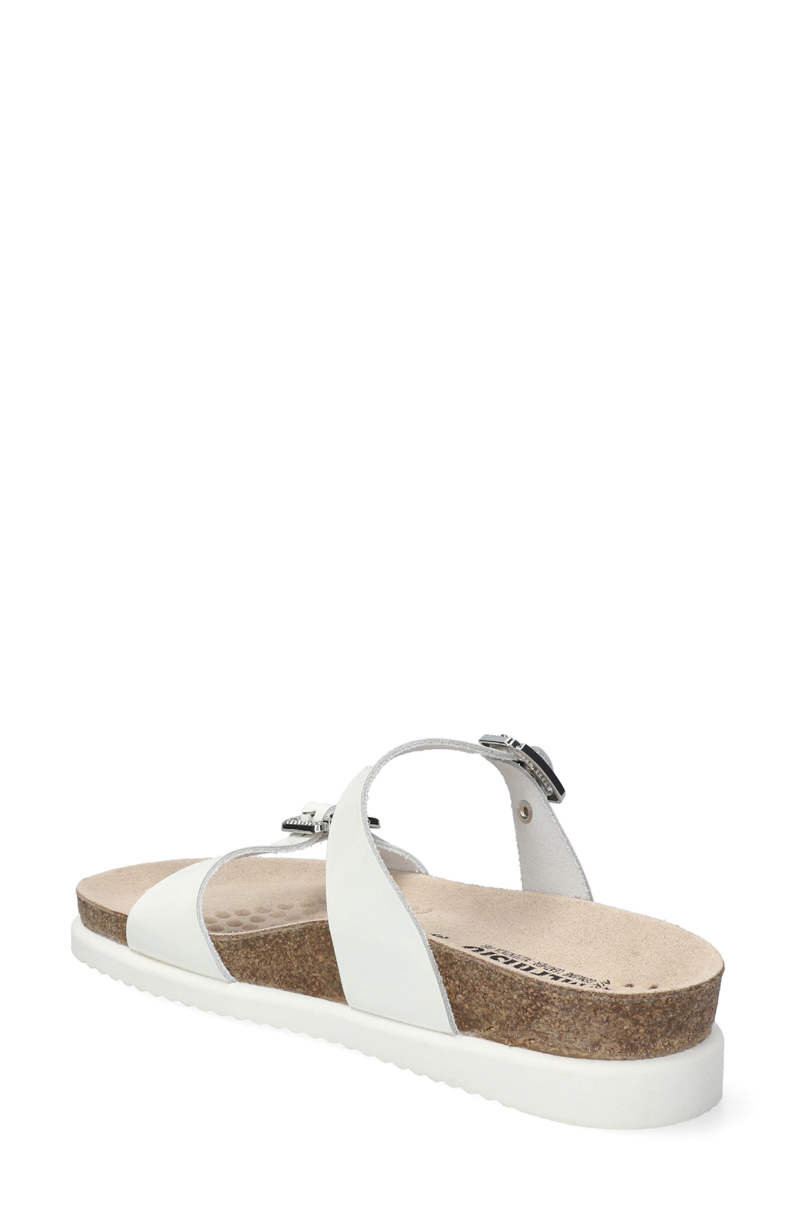 Mephisto Halya Sandal, Alternate, color, White Leather