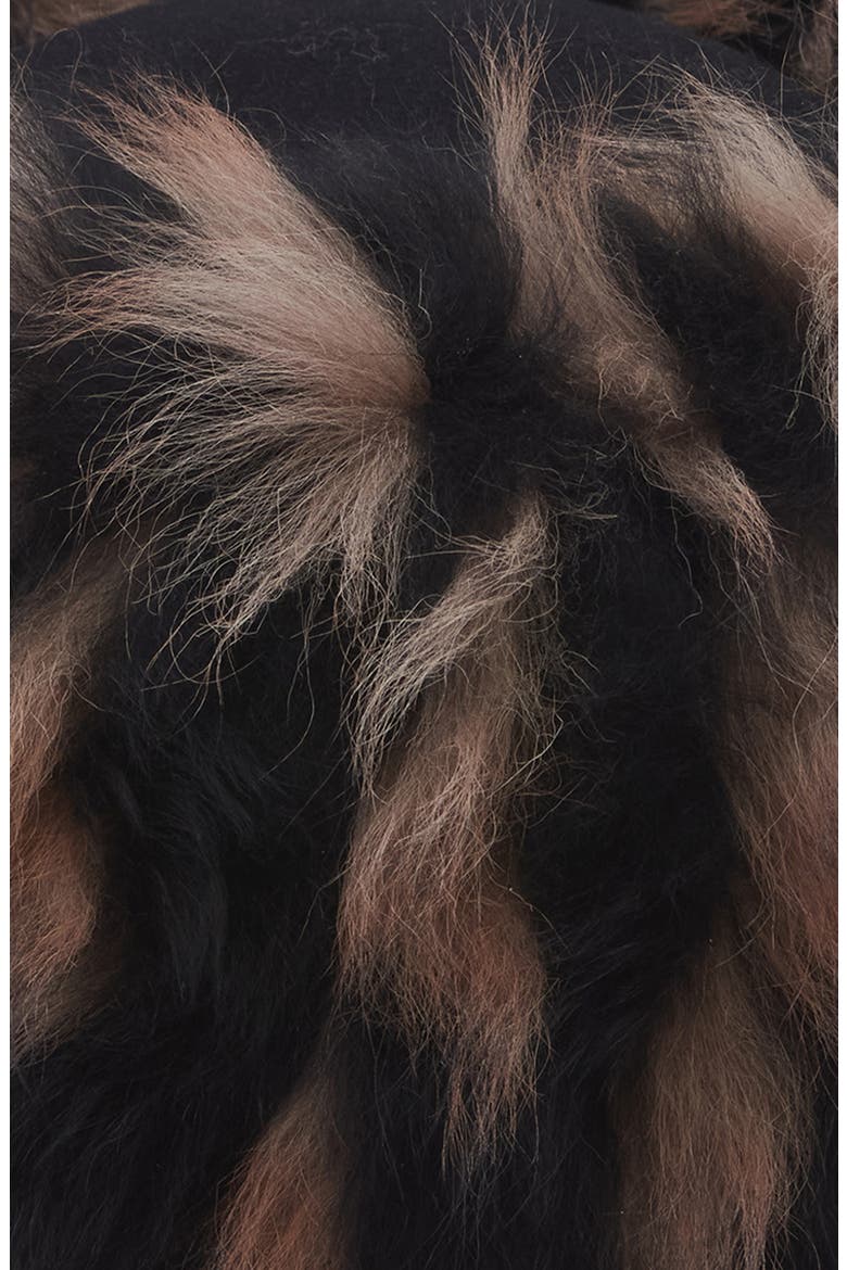 Genuine Rabbit Hair & Wool Felt Hat, Alternate, color, BROWN/ BLACK