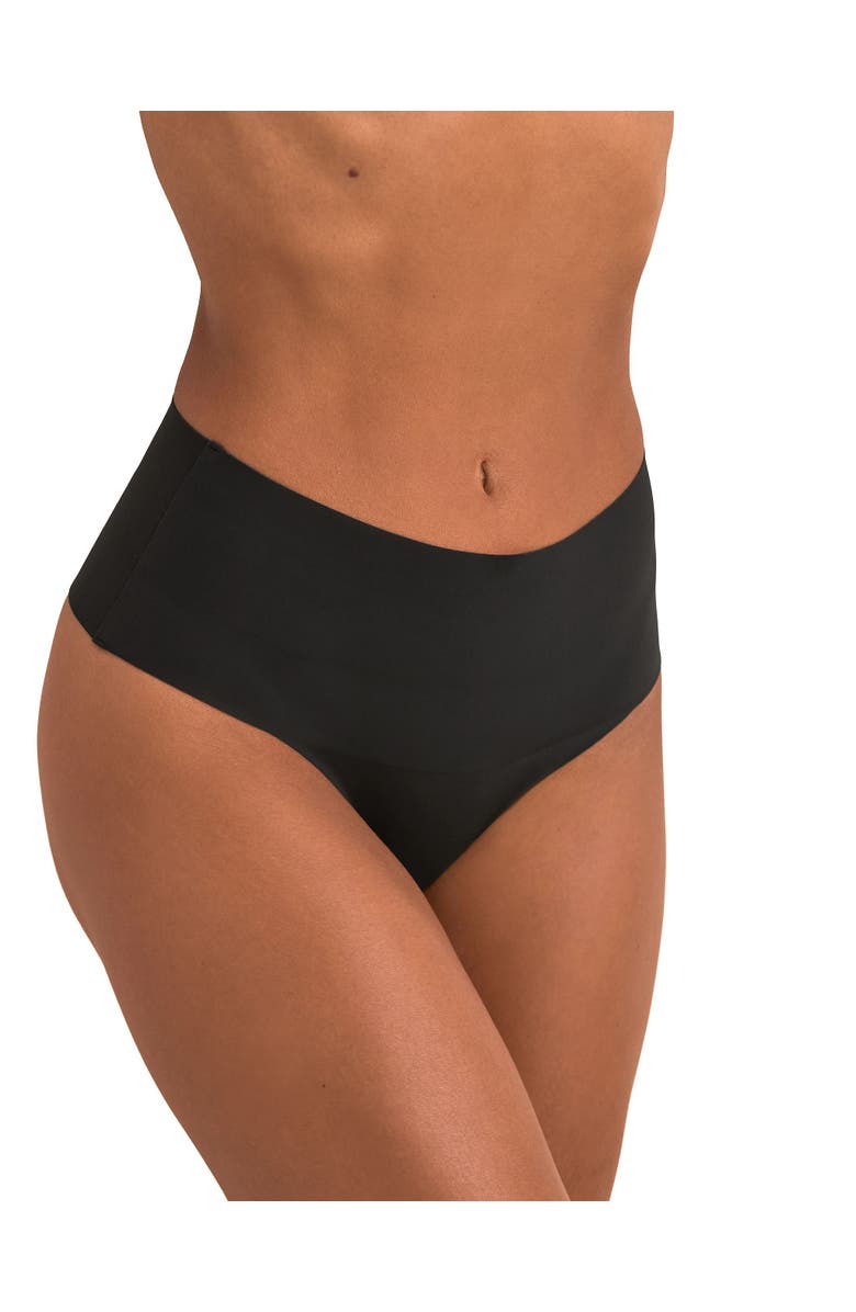 Adore Me Gabbie Thong Panties, Main, color, Black