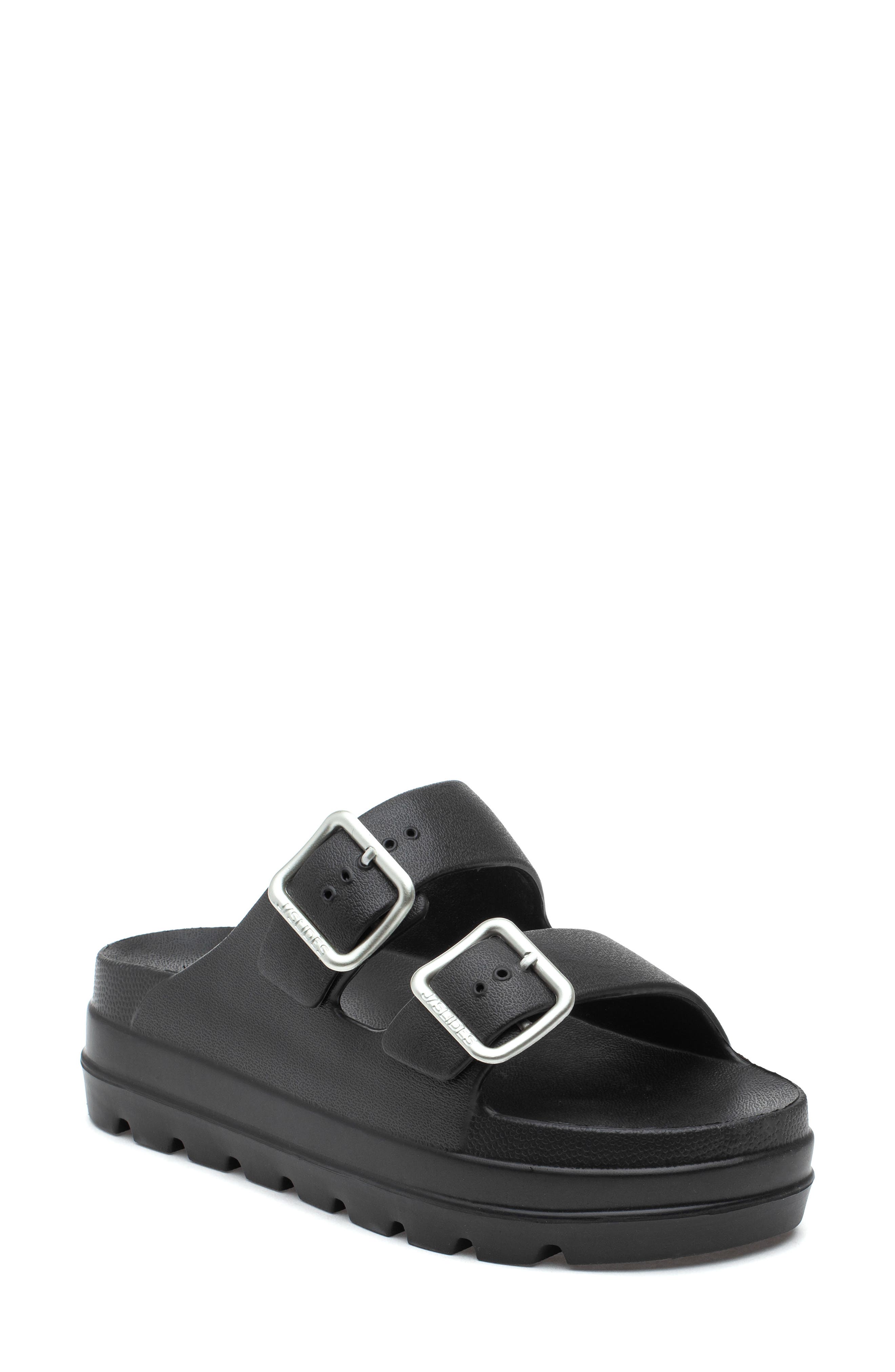 JSlides Simply Platform Slide Sandal, Main, color, 