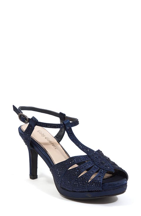 Midnight Rhinestone Sandal (Women)
