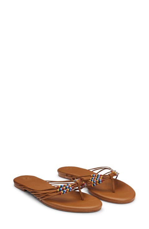 Jessica Flat Thong Sandal (Women)