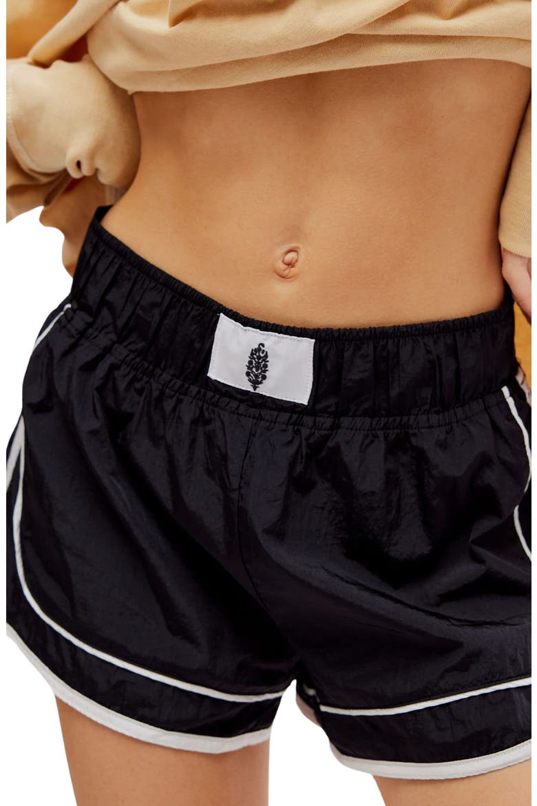 FP Movement Varsity Blues Water Resistant Athletic Shorts, Alternate, color, BLACK COMBO