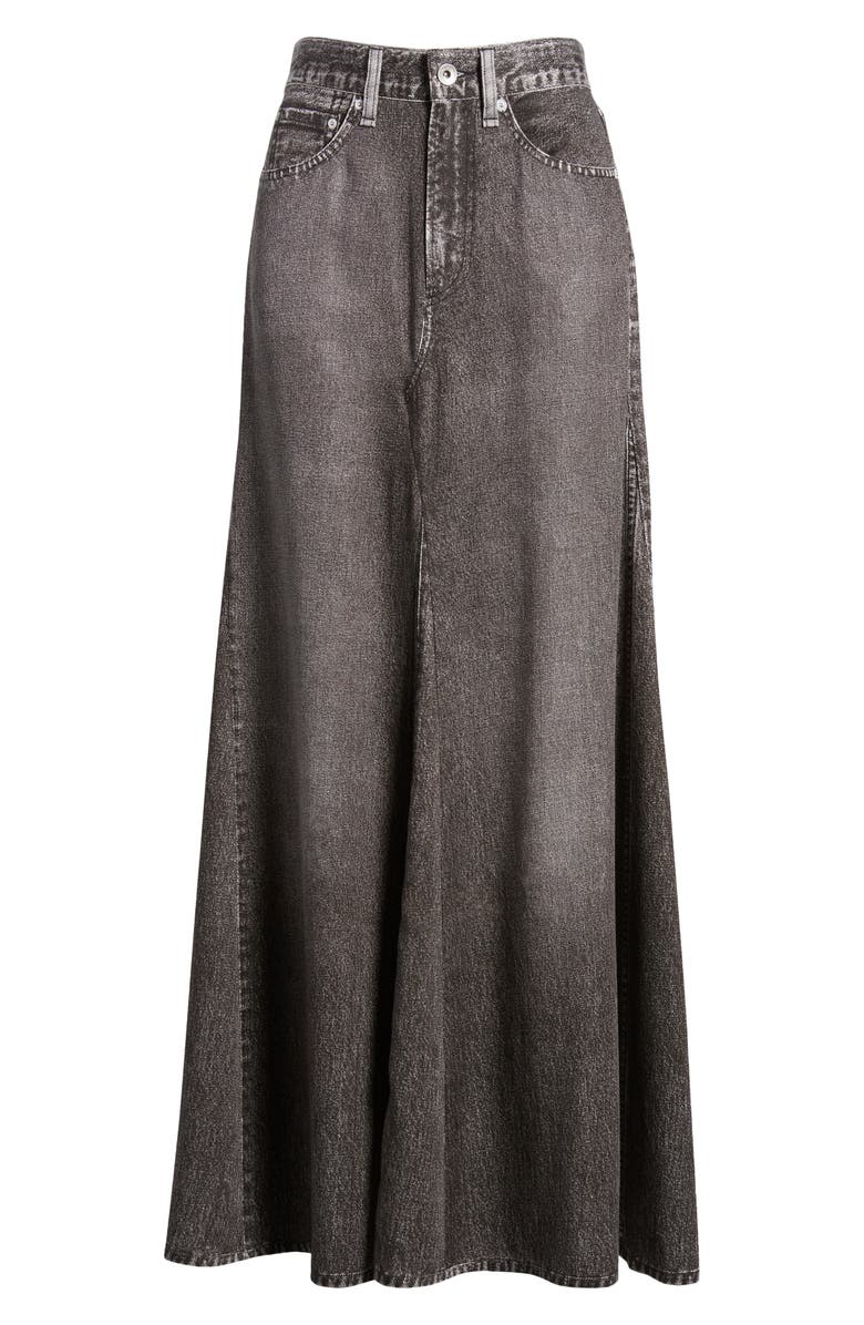 rag & bone rb Miramar Liquid Maxi Skirt, Alternate, color,
