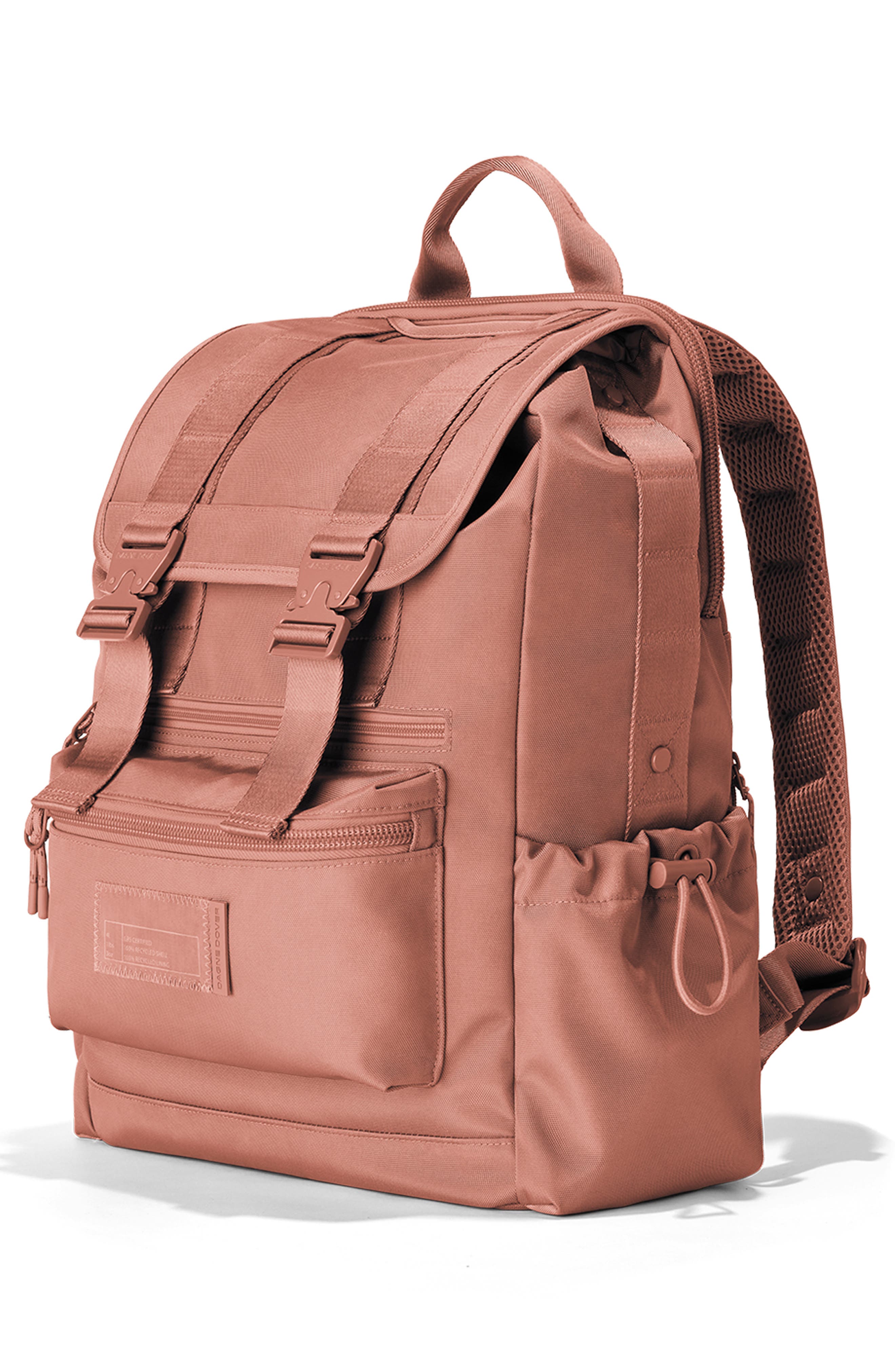 Dagne Dover Brooklyn Flap Top Backpack, Alternate, color, Warm Dust