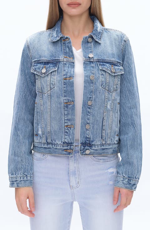 Distressed Denim Jacket