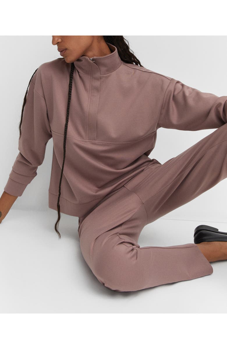 MANGO Pleated Lounge Pants, Alternate, color, 