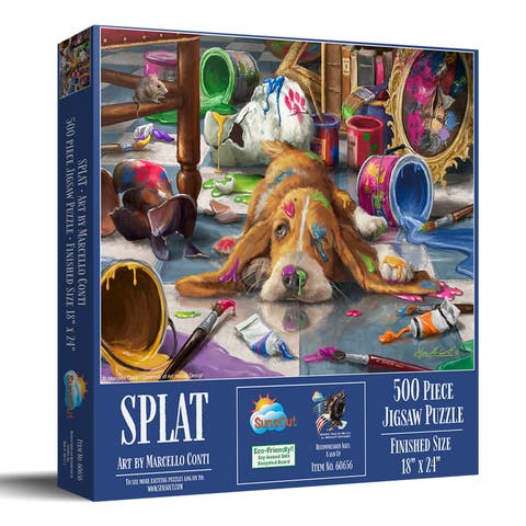 Splat 500 piece Jigsaw Puzzle for Adults