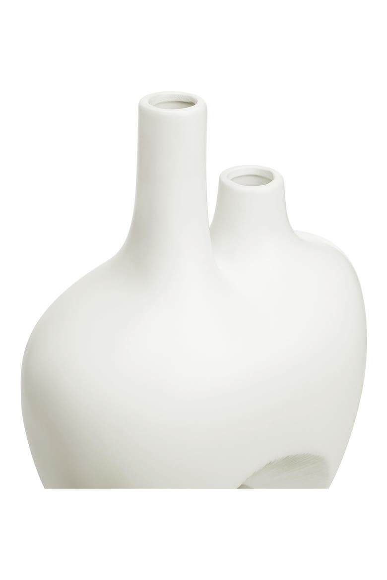 Pioneer Decorative Ceramic Vase, Alternate, color, OFF-WHITE