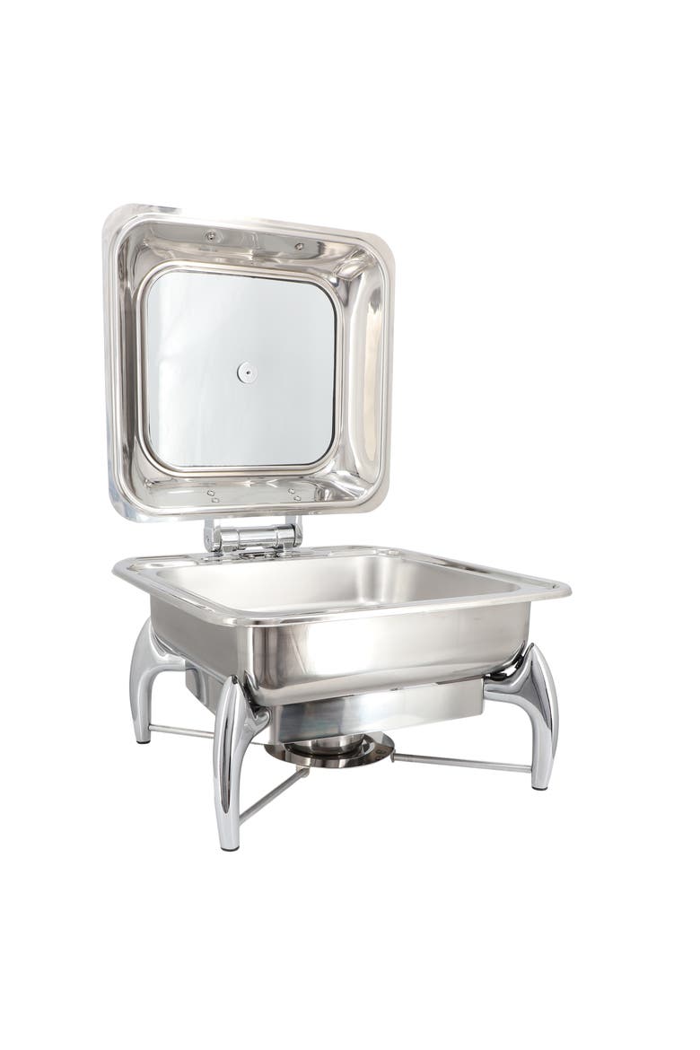 Stainless Steel Professional Chafing Dish/Food Warmer/Buffet Server Serving Dish, Alternate, color, Silver